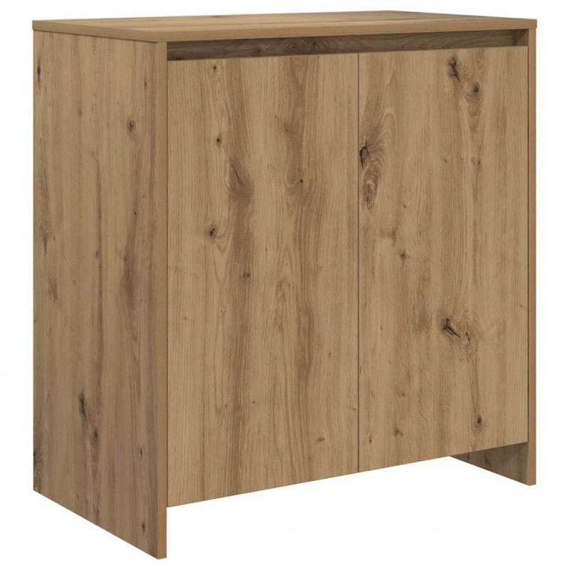 Bufet z szufladą 3 pcs Dąb rzemieślniczy 70 x 41 x 75 cm