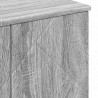 Zestaw mebli łazienkowych z szufladą 3 pcs Szary Sonoma