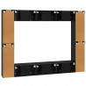 Zestaw szafek RTV 10 pcs Czarny Dąb 30,5 x 30 x 90 cm