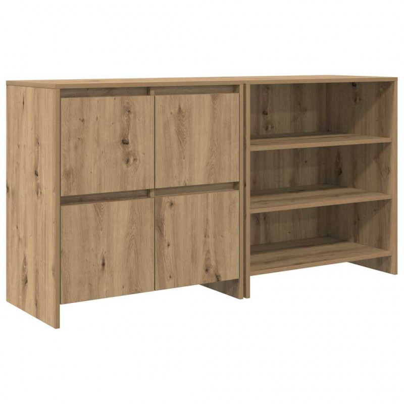 Bufet 2 pcs Dąb rzemieślniczy 70 x 41 x 75 cm
