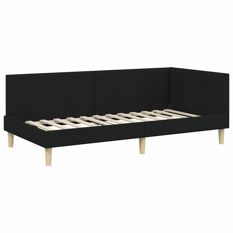 Rama Łóżka Narożnego z Materacem Inny 2 pcs Zielony tkanina