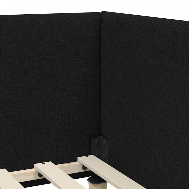 Rama Łóżka Narożnego z Materacem Inny 2 pcs Zielony tkanina