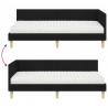 Rama Łóżka Narożnego z Materacem Inny 2 pcs Zielony tkanina