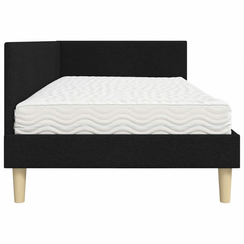 Rama Łóżka Narożnego z Materacem Inny 2 pcs Zielony tkanina