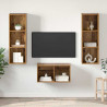 Zestaw szafek RTV Stare drewno 37 x 37 x 107 cm