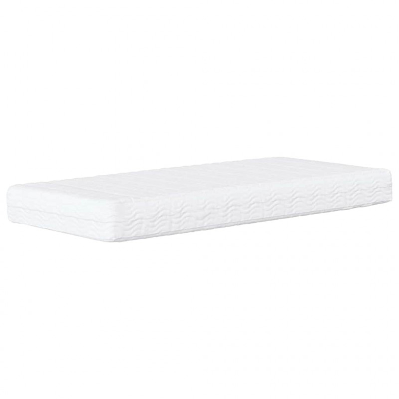 Rama Łóżka Narożnego z Materacem Inny 2 pcs Czarny Aksamit