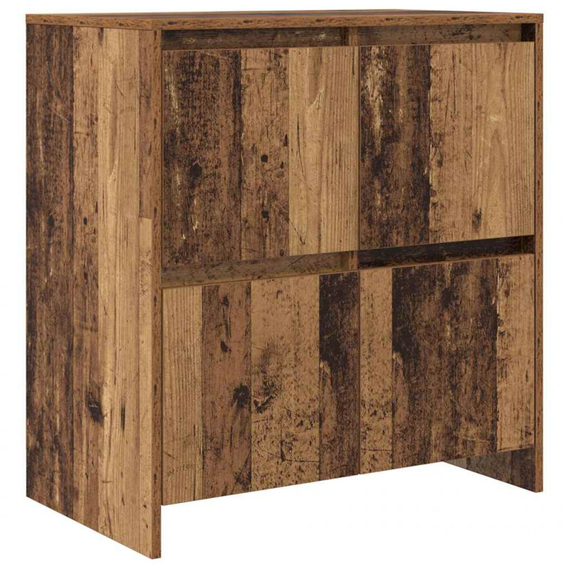 Komody 2 pcs Stare drewno 70 x 41 x 75 cm