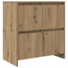 Komody 2 pcs dąb artisan 70 x 41 x 75 cm