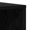 Zestaw szafek RTV 4 pcs Czarny Dąb 37 x 37 x 72 cm
