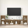 Zestaw szafek RTV 4 pcs Dąb rzemieślniczy 37 x 37 x 72 cm