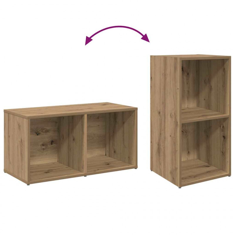 Zestaw szafek RTV 4 pcs Dąb rzemieślniczy 37 x 37 x 72 cm