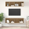 Zestaw szafek RTV 4 pcs Dąb rzemieślniczy 37 x 37 x 72 cm
