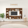 Zestaw szafek RTV 4 pcs Brązowy 37 x 37 x 142,5 cm