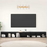 Zestaw szafek RTV 3 pcs Czarny Dąb 37 x 35 x 107 cm