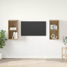 Zestaw szafek RTV 2 pcs Dąb rzemieślniczy 37 x 37 x 72 cm