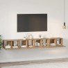 Zestaw szafek RTV 4 pcs Dąb rzemieślniczy 60 x 30 x 30 cm