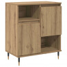 Komody 2 pcs dąb artisan 120 x 35 x 70 cm