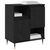 Komody 2 pcs Czarny dąb 120 x 35 x 70 cm