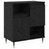 Komody 2 pcs Czarny dąb 120 x 35 x 70 cm