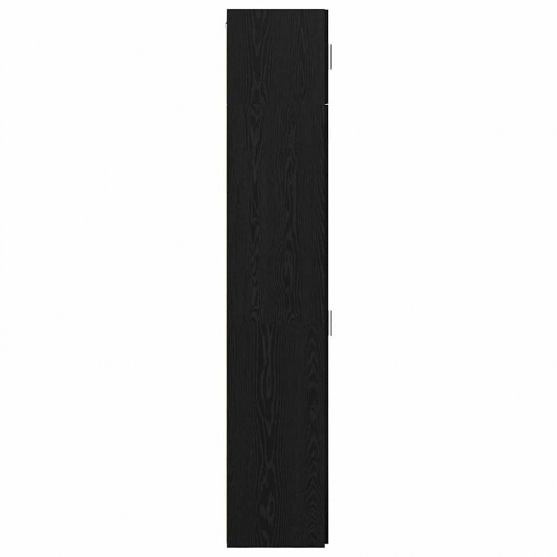 Bufet 3 pcs Czarny Dąb