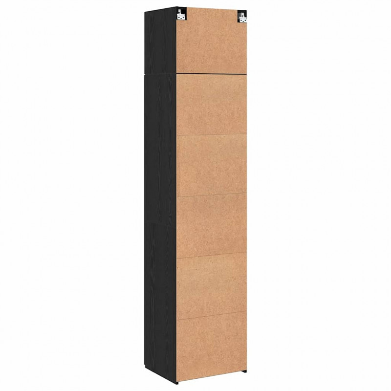 Bufet 3 pcs Czarny Dąb