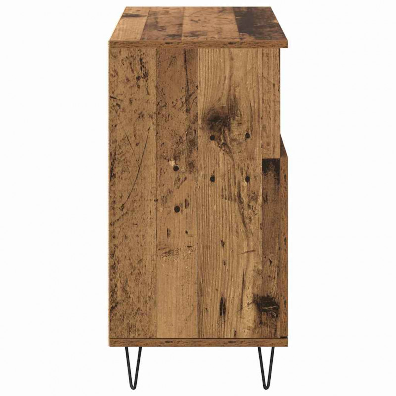 Bufet 3 pcs Stare drewno 60 x 35 x 70 cm