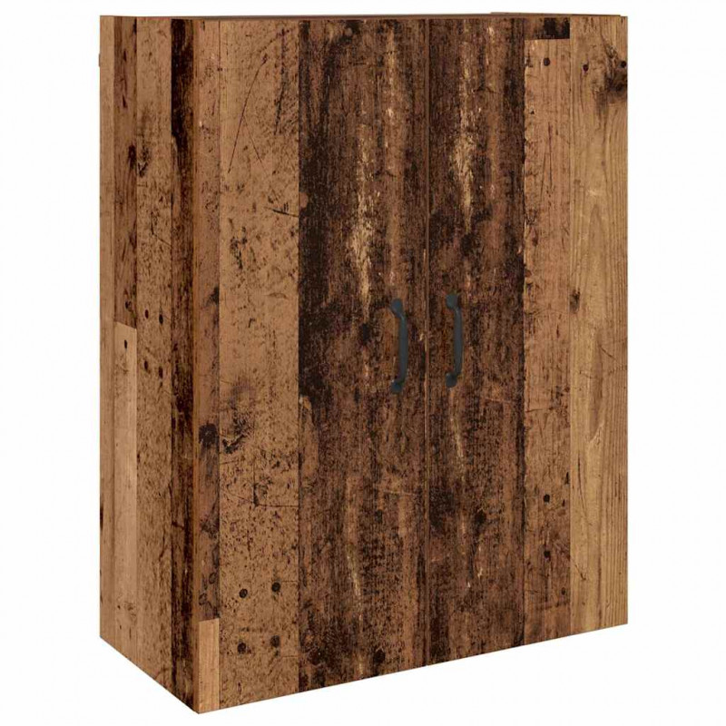 Highboard 2 pcs Stare drewno Materiał drewnopochodny