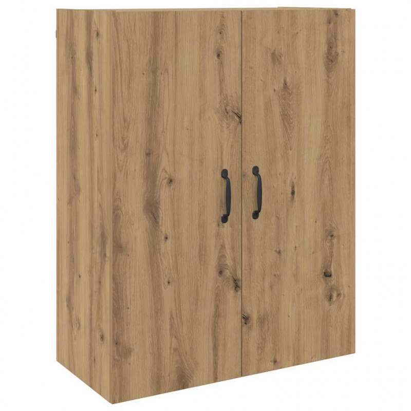 Highboard 2 pcs Dąb rzemieślniczy Materiał drewnopochodny