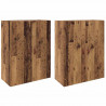 Szafka ścienna 2 pcs Stare drewno 69,5 x 34 x 90 cm