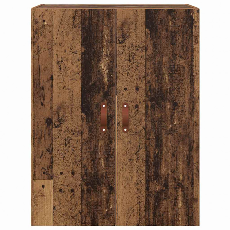 Szafka ścienna 2 pcs Stare drewno 69,5 x 34 x 90 cm