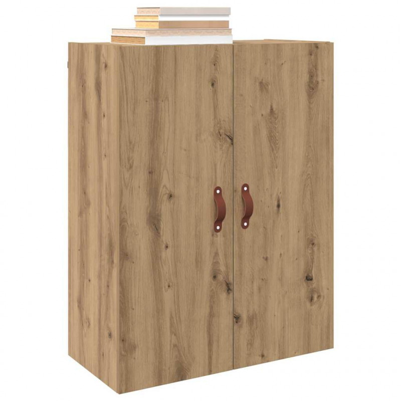 Szafka ścienna 2 pcs Dąb rzemieślniczy 69,5 x 34 x 90 cm