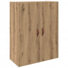 Szafka ścienna 2 pcs Dąb rzemieślniczy 69,5 x 34 x 90 cm