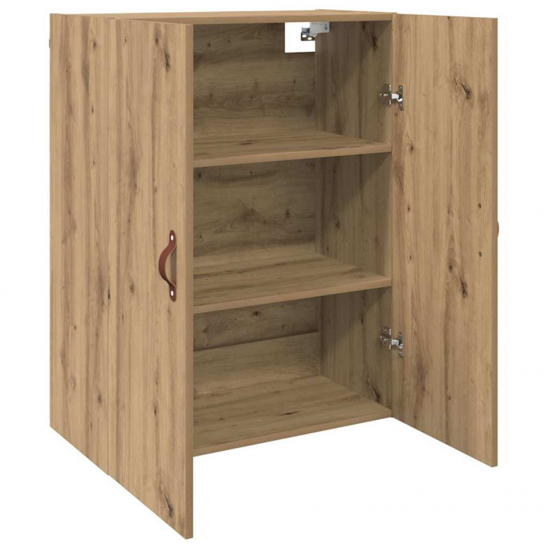 Szafka ścienna 2 pcs Dąb rzemieślniczy 69,5 x 34 x 90 cm