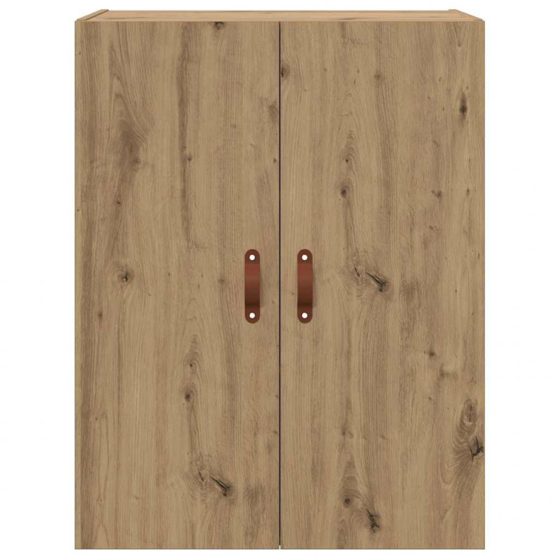Szafka ścienna 2 pcs Dąb rzemieślniczy 69,5 x 34 x 90 cm