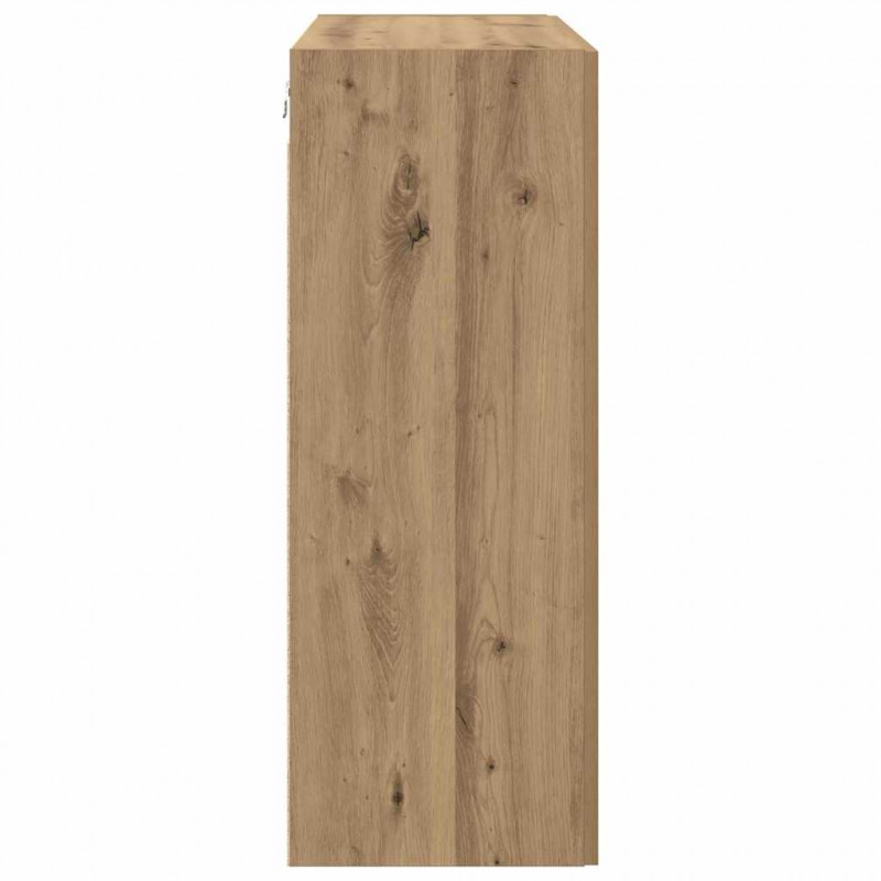 Szafka ścienna 2 pcs Dąb rzemieślniczy 69,5 x 34 x 90 cm