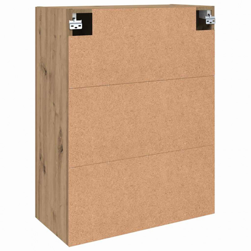 Szafka ścienna 2 pcs Dąb rzemieślniczy 69,5 x 34 x 90 cm