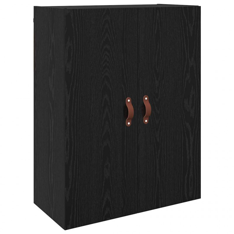 Szafka ścienna 2 pcs Czarny Dąb 69,5 x 34 x 90 cm