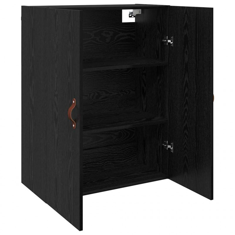 Szafka ścienna 2 pcs Czarny Dąb 69,5 x 34 x 90 cm