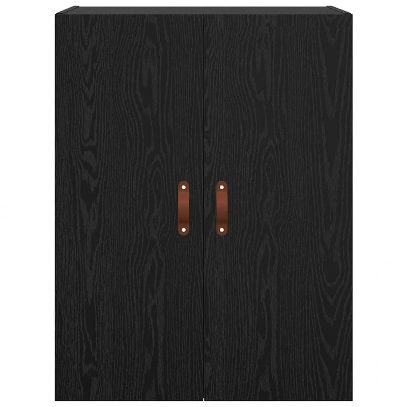 Szafka ścienna 2 pcs Czarny Dąb 69,5 x 34 x 90 cm