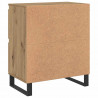 Bufet 3 pcs Dąb rzemieślniczy 60 x 35 x 70 cm