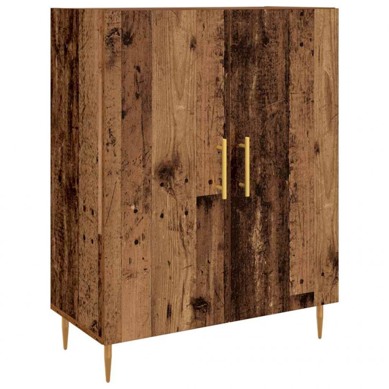 Highboard Montowane na ścianie Stare drewno 69,5 x 34 x 180 cm