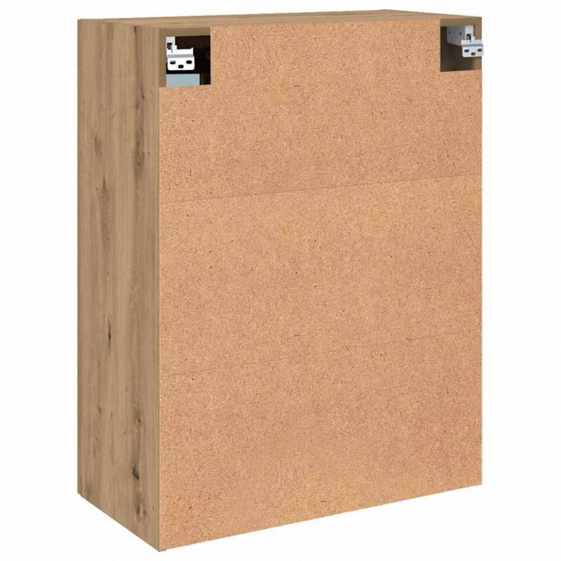 Szafki montowane na ścianie 2 pcs dąb artisan 69,5 x 34 x 90 cm