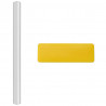 Lustro samoprzylepne 90 x 200 cm 2 pcs Srebrny PET