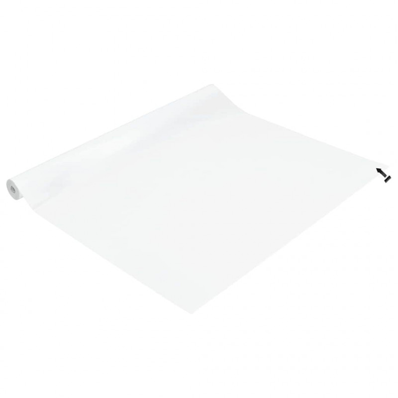 Statyczna folia okienna Biały matowy 45 x 500 cm PVC