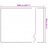 Statyczna folia okienna 90 x 1000 cm PVC