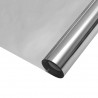 Statyczna refleksyjna folia okienna solarna Srebrny PVC