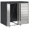 Przechowalnia na 3 kosze na odpady 340 x 77.5 x 115.5 cm Stal