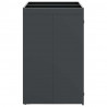 Przechowalnia na 3 kosze na odpady 340 x 77.5 x 115.5 cm Stal