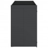 Przechowalnia na 3 kosze na odpady 340 x 77.5 x 115.5 cm Stal