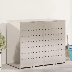 Przechowalnia na 3 kosze na odpady 340 x 77.5 x 115.5 cm